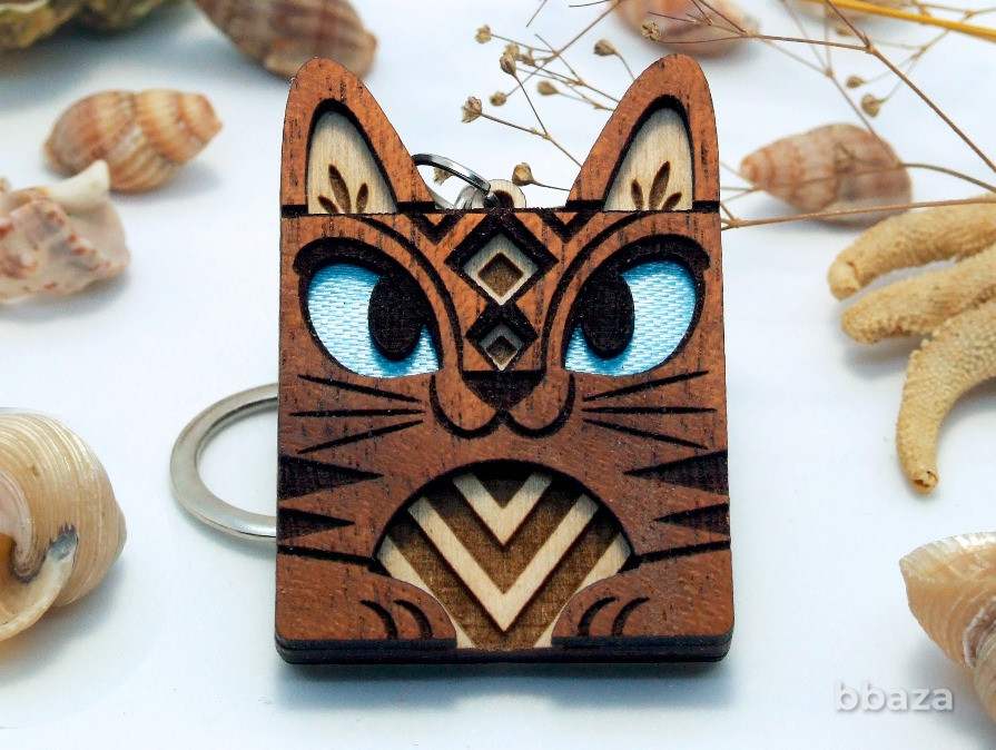 Брелок - талисман "TikiCat" Москва - изображение 1