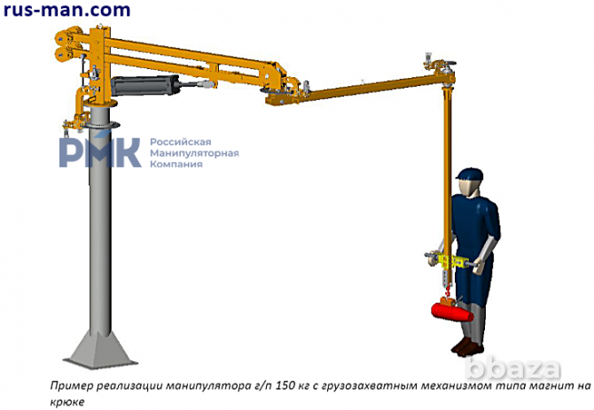 Манипулятор пневматический шарнирно-балансирный ШБМ-150-П Санкт-Петербург - photo 8