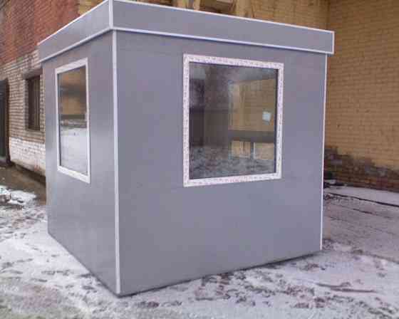 Пост охраны размер 2,0х2,0х2,5м, П-4 цена эконом, новый, утепленный Москва