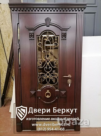 Входная металлическая дверь для загородного дома Санкт-Петербург - photo 1
