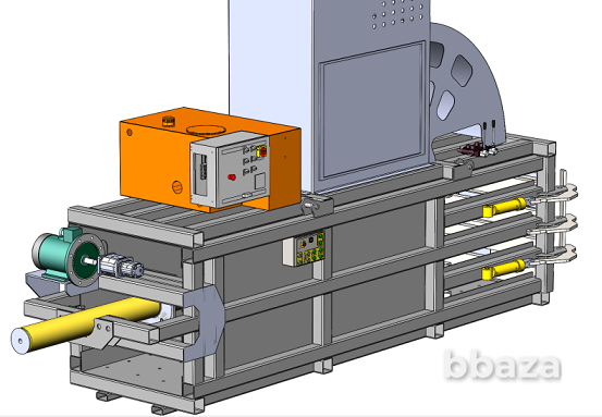 Пресс-пакетировщик горизонтальный Кубер-52ГА, с полуавтоматическим управлен Краснодар - изображение 3