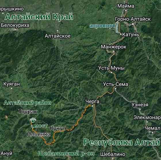 Территории в горах Алтая под горнолыжный комплекс с пантолечением, у речки. Белокуриха