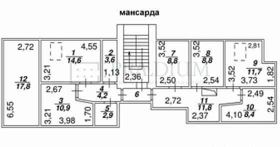 Продается помещение свободного назначения 572 м² Москва