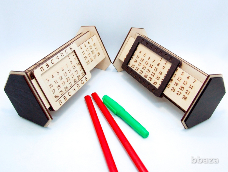 Настольный Органайзер - "Вечный Календарь" "RULTIG" Москва - изображение 4