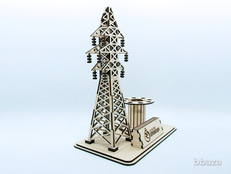 Настольный Органайзер "ЛЭП" - сувенир для Энергетиков Москва - изображение 6