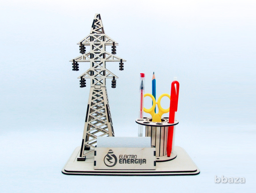 Настольный Органайзер "ЛЭП" - сувенир для Энергетиков Москва - изображение 5