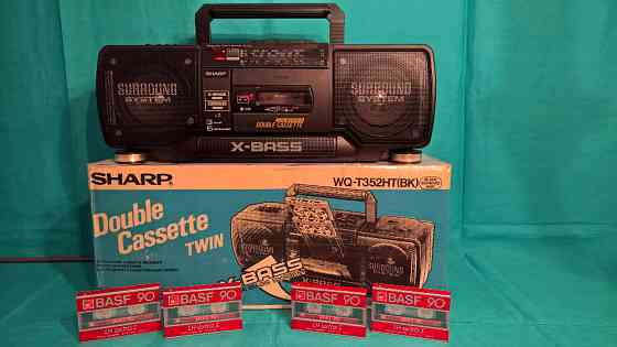 SHARP WQ-T352HT Stereo Radio Cassette Recorder — Stereomaydan Synelnykove Симферополь