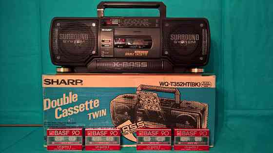SHARP WQ-T352HT Stereo Radio Cassette Recorder — Stereomaydan Synelnykove Симферополь