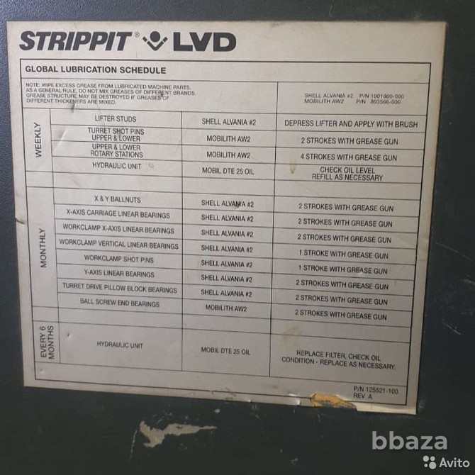 Координатно-пробивной пресс LVD серии Strippit модель Global 20-1215 TIY 4 (Бельгия) Казань - photo 8