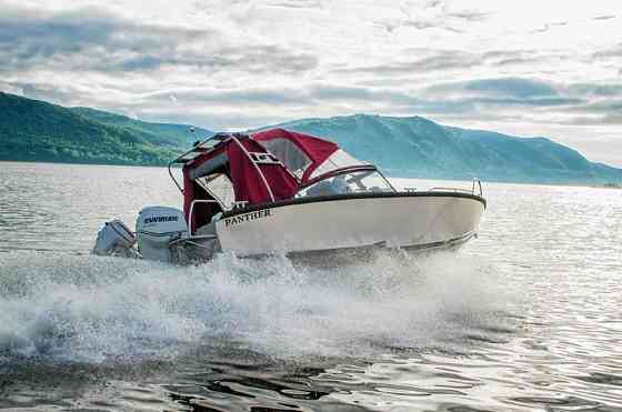 Алюминиевый катер (боурайдер) Пантера 8000 с реданом на заказ Самара