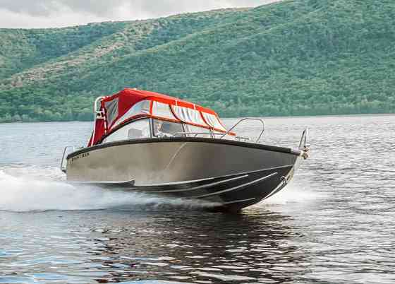 Алюминиевый катер (боурайдер) Пантера 8000 с реданом на заказ Самара