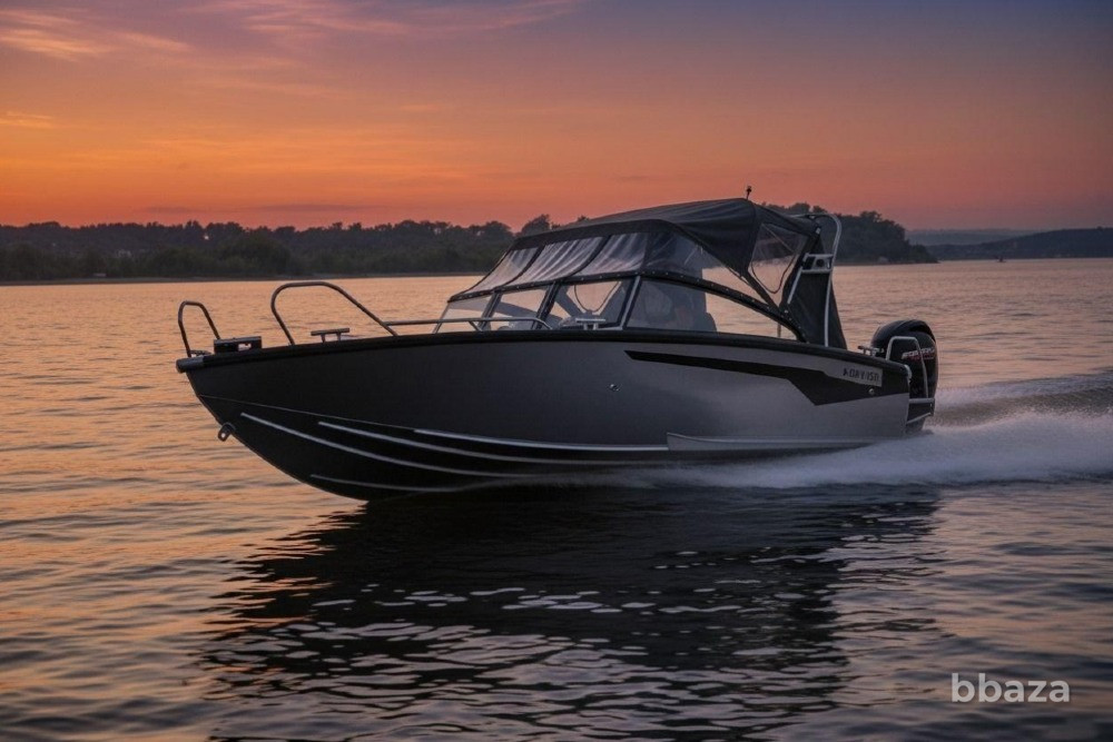 Алюминиевый катер (боурайдер) Пантера 8000 с реданом на заказ Самара - изображение 5