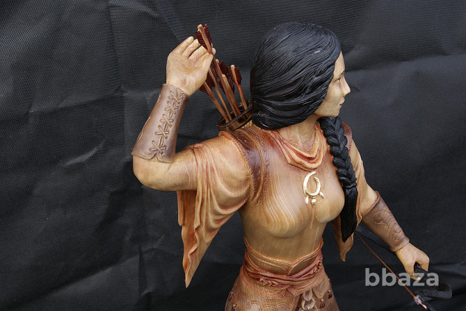 скульптура лучница Абакан - изображение 4