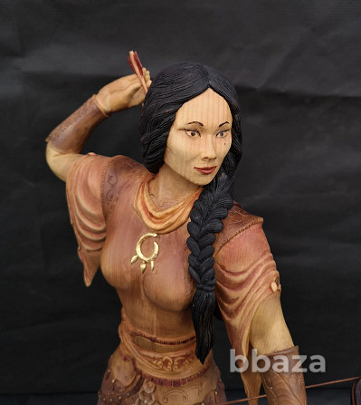 скульптура лучница Абакан - изображение 1
