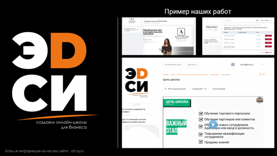 Создаем онлайн-школы для бизнеса Москва