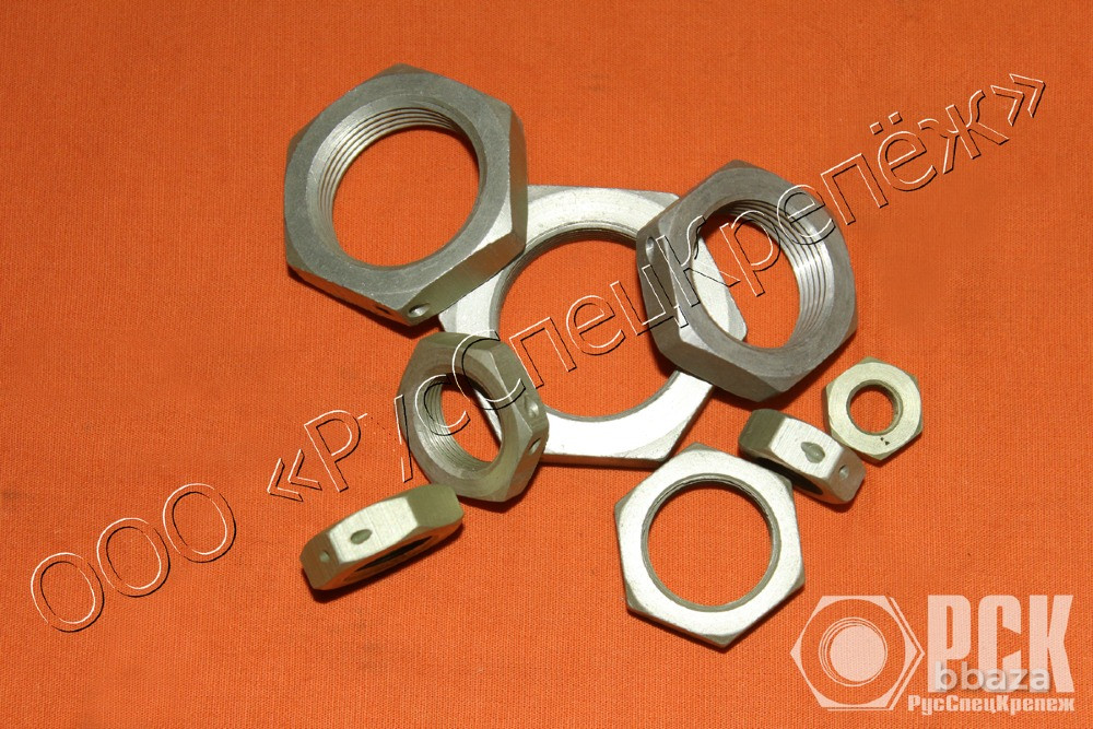 Гайка ГОСТ 13958-74 стальная и алюминиевая Москва - изображение 1