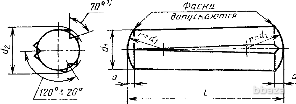 Штифт цилиндрический ГОСТ 10773-10774 Москва - изображение 1