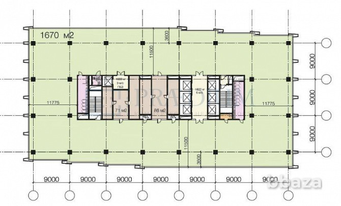 Продается офисное помещение 2080 м² Москва - photo 8