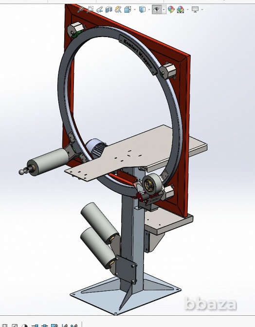 Орбитальный стрейч обмотчик, Komfort K-1500 Барнаул - изображение 5