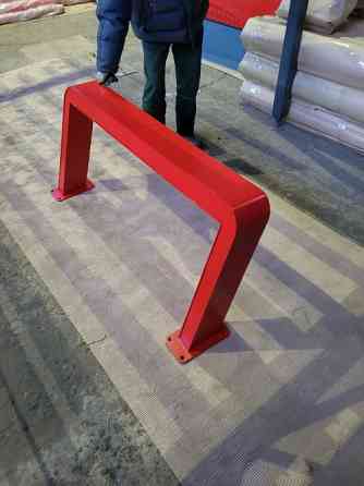 Защитные дуги безопасности столбики и отбойники для АЗС, АГНКС, АГЗС Москва