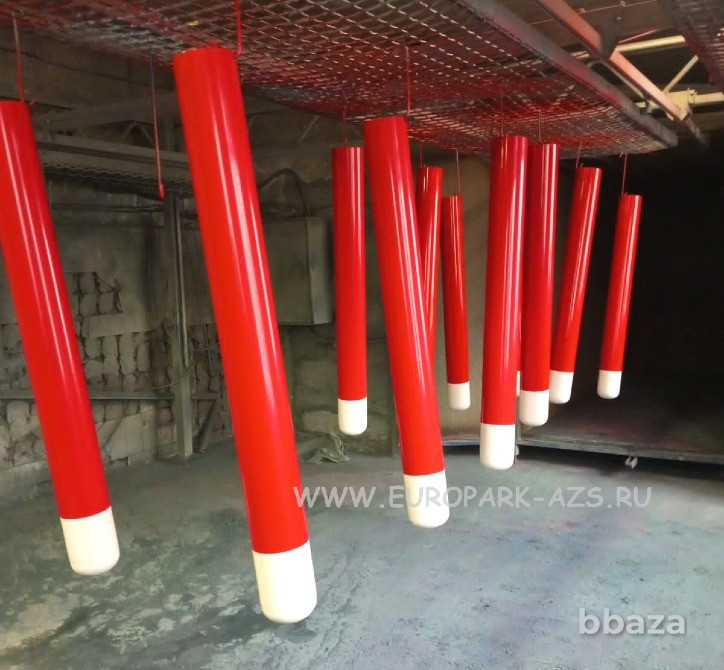 Защитные дуги безопасности столбики и отбойники для АЗС, АГНКС, АГЗС Москва - изображение 5