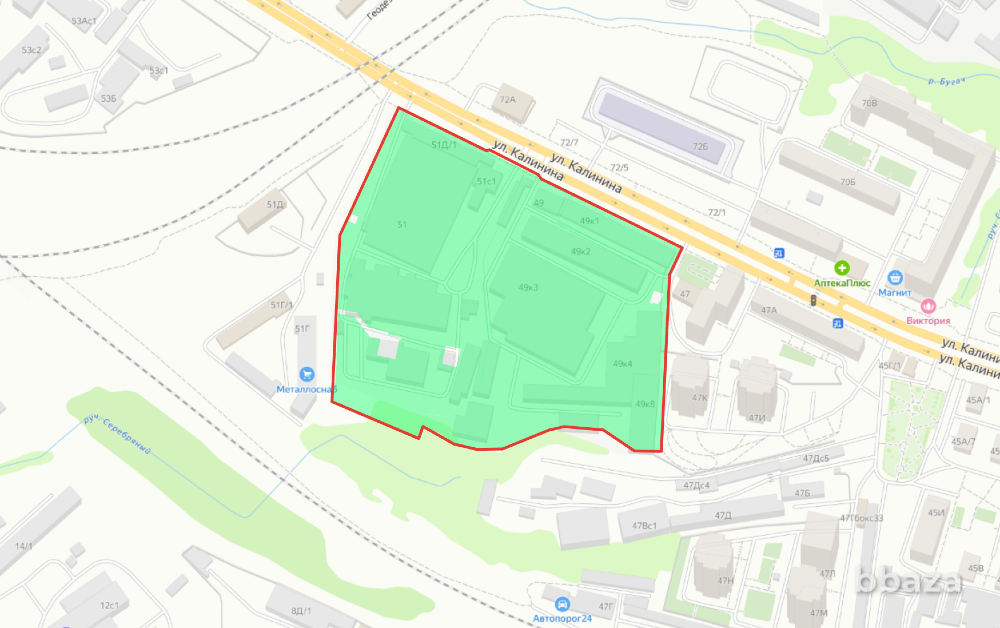 Земельный участок в Красноярске для высотной жилой застройки Красноярск - изображение 1