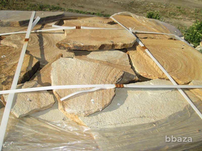 Камень Цветной природный песчаник натуральный пластушка Шахты - изображение 1