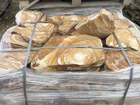 Камень Шкура тигра натуральный песчаник пластушка Шахты