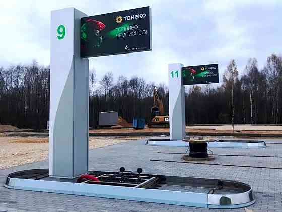 Обечайки островков безопасности для АЗС, АГЗС и АГНКС Москва