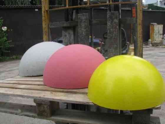 Полусферы бетонные антипарковочные, бетонные полусферы для парковки Тюмень