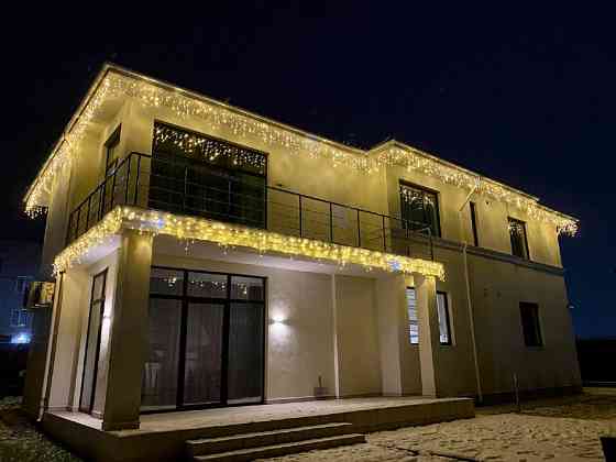 Световое оформление фасада дома Ростов-на-Дону