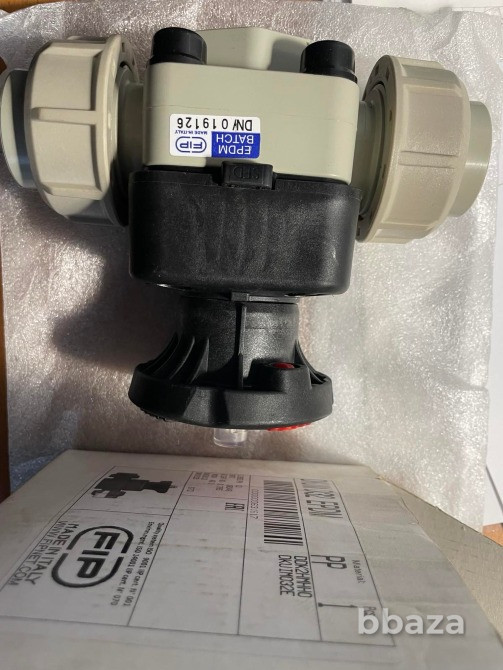 Мембранный клапан PP-H м​уфтовый, EPDM d 32 FIP, ​Италия. Пермь - изображение 2