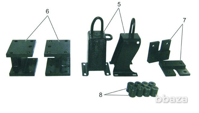 кронштейн двигателя ЯМЗ - на авто КАМАЗ Гомель - изображение 2