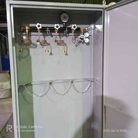 Баллонные рампы в шкафном исполнении Екатеринбург