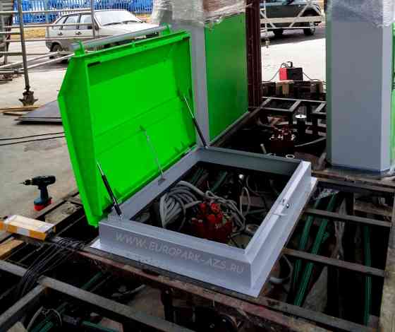 Крышки для шахт технологических резервуаров и люков слива на АЗС Москва