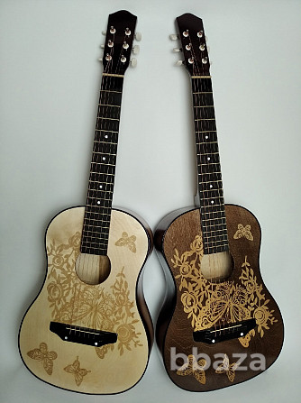 Гитары с индивидуальным дизайном, туристические гитары. Ижевск - изображение 1