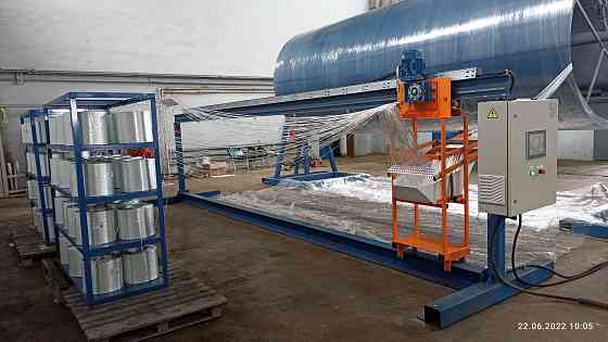 Станок намоточный для изготовления стеклопластиковых трубных заготовок Уфа