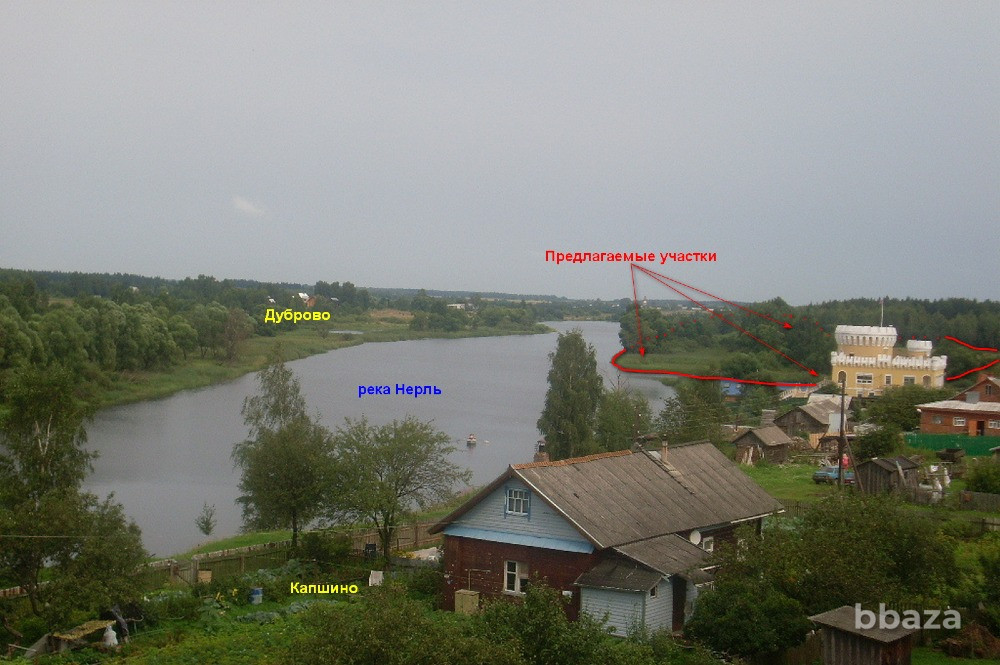 Земельный участок 640 соток в дер. Капшино Калязинского района Тверской обл Калязин - изображение 5