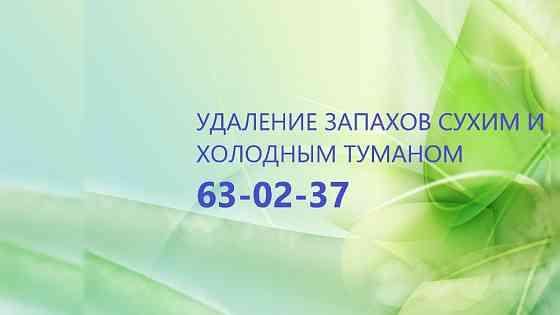 Удаление неприятного запаха. Орел