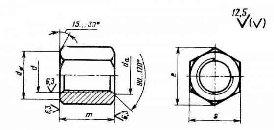 Гайка ГОСТ 15523-70 Москва