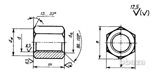 Гайка ГОСТ 15523-70 Москва - изображение 1