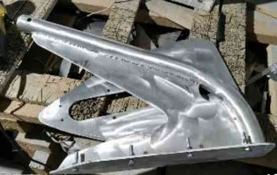 Якорь плуг для лебедки алюминиевый, разборный, Аква Терра Самара