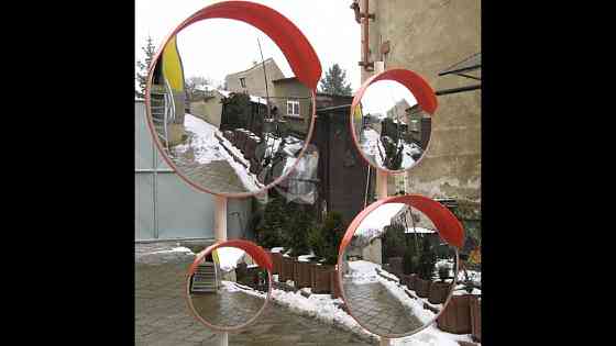 Дорожные зеркала, зеркала безопасности и наблюдения, обзорные зеркала Екатеринбург