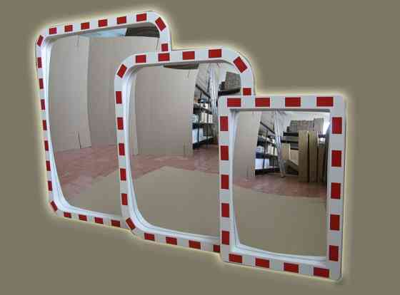 Дорожные зеркала, зеркала безопасности и наблюдения, обзорные зеркала Екатеринбург