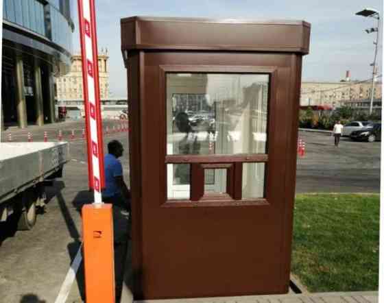 Будка для поста охраны размер 1,5х1,5х2,5м, восьмигранная форма, утеплена Москва