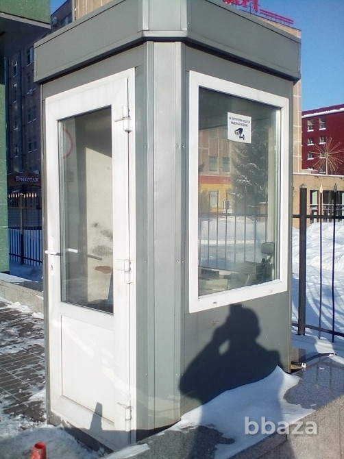 Будка для поста охраны размер 1,5х1,5х2,5м, восьмигранная форма, утеплена Москва - изображение 7