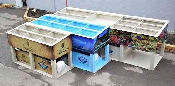 Торговые витрины для морепродуктов Ейск