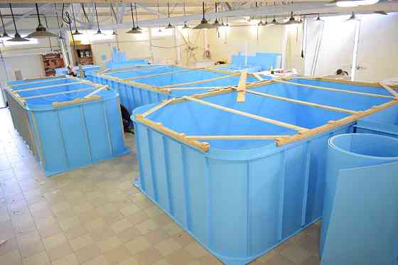 Чаша бассейна, купели из полипропилена Ейск