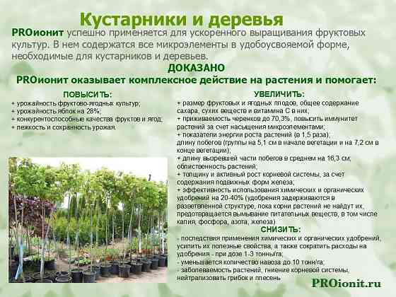 PROионит PROionit Кондиционер почв с Микроэлементами Сочи