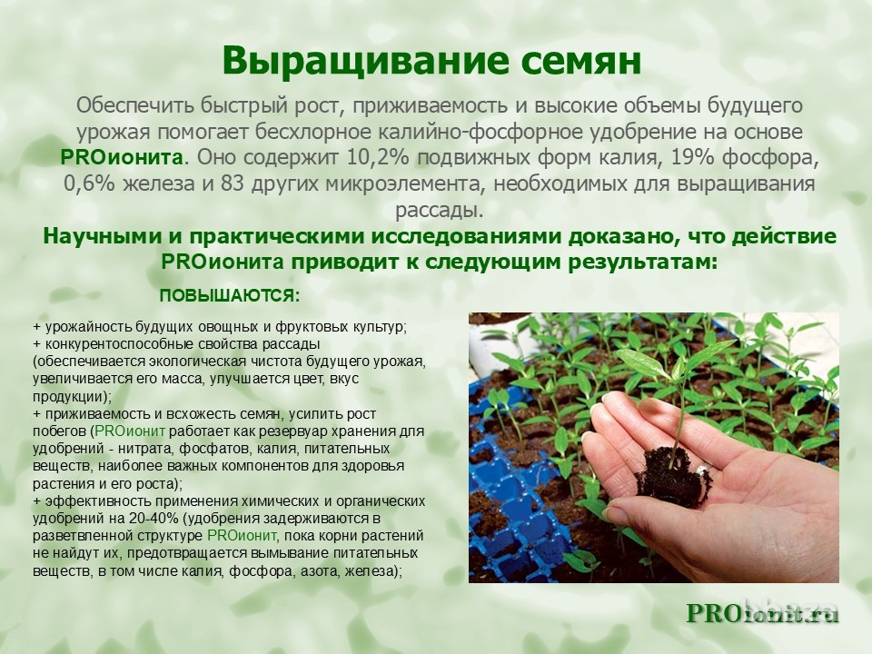 PROионит PROionit Кондиционер почв с Микроэлементами Сочи - изображение 8